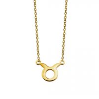 JWLS4U | Zodiac Sign Necklaces Gold 8